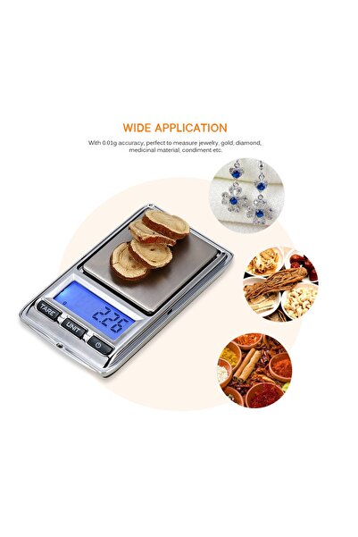 Janva Mini Küçük Cep Hassas Terazi Tartı Kuyumcu Eczane Diyet Mutfak Ölçüm Ipod Ssd Anahtarlık Görünümlü