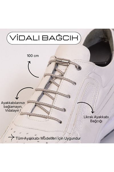 Mag Shoes Care 100cm Smart Screw Shoelaces