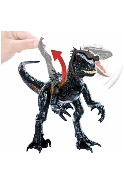 mattel Jurassic World Track N Attack Indoraptor HKY11 Lisanslı Ürün