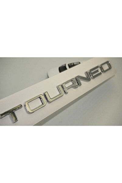 ÇakırGrup Courier Custom Tourneo 3m 3d Parlak Krom Abs Bagaj Yazı Logo Amblem