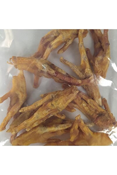 HAKİ Okro Kurutulmuş Tavuk Ayağı 100gr Köpek Ödül Maması