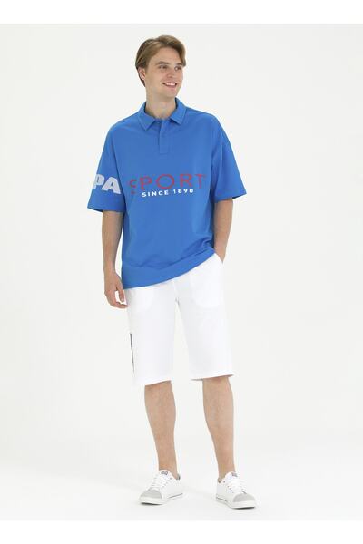 U.S. Polo Assn. Πόλο Ασν. Ανδρικό μπλουζάκι με γιακά πόλο Saks - RC-MOYA