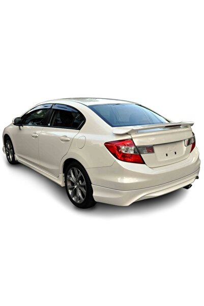 md tuninggaraj Honda Civic Fb7 2012-2016 Uyumlu  Boyasız Plastik Modulo Arka ...