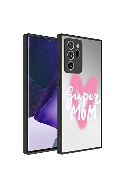 Nezih Case Samsung Galaxy Note 20 Ultra Uyumlu Aynalı Desenli Kamera Korumalı...