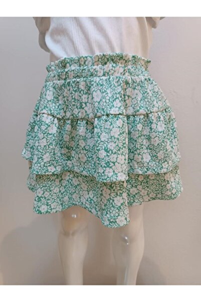 Kübra Tekstil تنورة بناتي مكشكشة