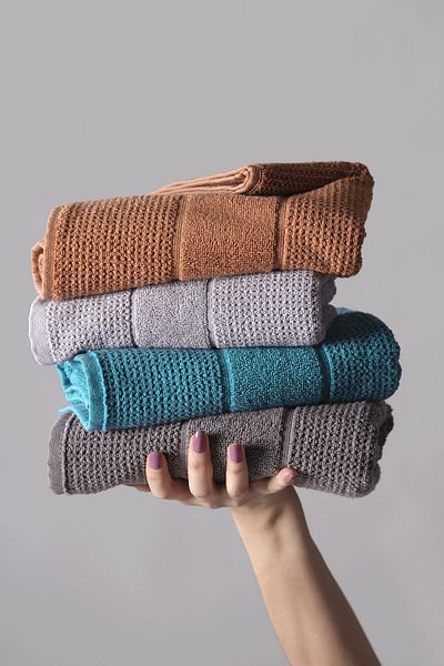 Mariva home Tamara Set of 4 50x90 cm Hand & Face Towels