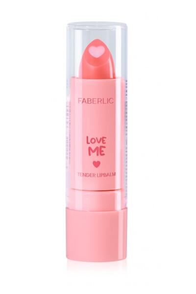 Faberlic Love Me Tender Lip Balm - Containing Almond and Camellia Oil, Lip Balm, Tone «Elegant Love»40838
