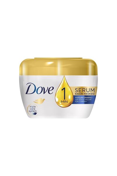Dove Saç Bakım Maskesi Yoğun Onarıcı 1 Minute 160 ml