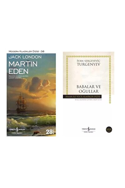 TÜRKİYE İŞ BANKASI KÜLTÜR YAYINLARI martin eden jack london - Babalar ve Oğul...