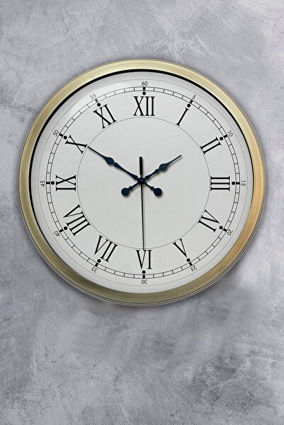 Genel Markalar 40 cm Metal Roma Rakamlı Duvar Saati