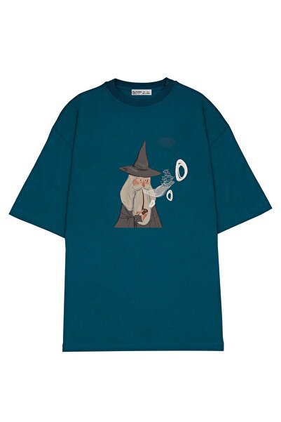 GreenMint Unisex Oversize T-shirt LORD_OF_THE_RINGS