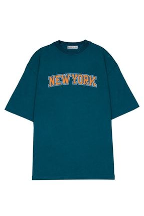 GreenMint Unisex Oversize T shirt Newyork knicks Fiyat Yorumlar Trendyol