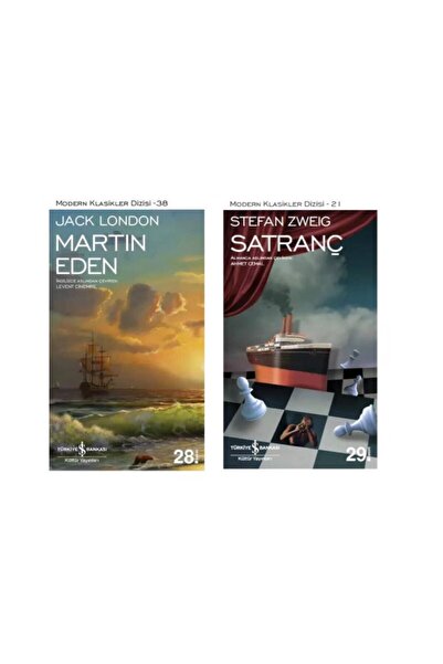 TÜRKİYE İŞ BANKASI KÜLTÜR YAYINLARI jack london martin eden - satranç stefan ...