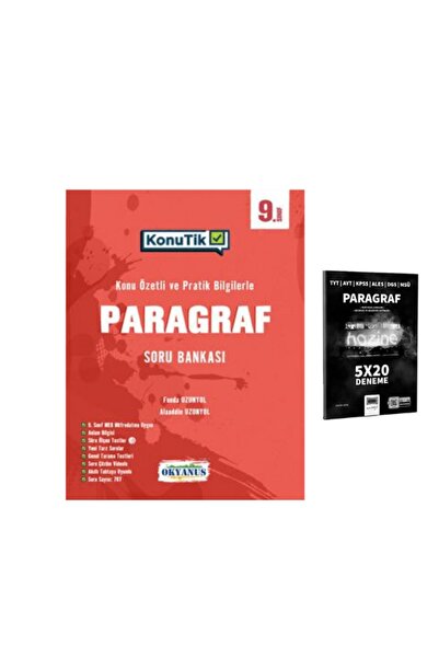 Okyanus Yayıncılık Okyanus 9.sınıf Konutik Paragraf Soru Bankası+ Paragraf De...