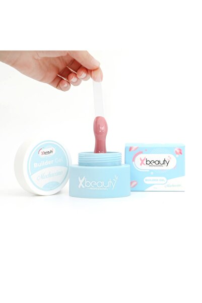 XBEAUTY Protez Tırnak Builder Jel(ORTA KIVAM,DAYANIKLI) 50 gr Mocacchino