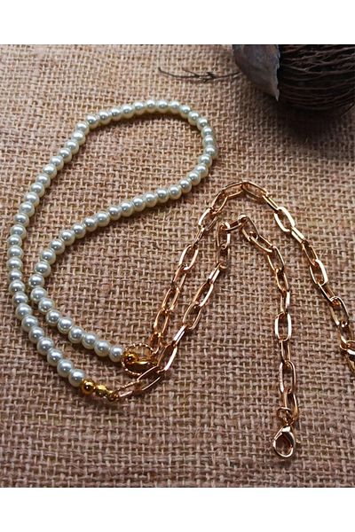 M Miel PEARL CHAIN EYEGLASSES ACCESSORY EYEGLASSES CHAIN