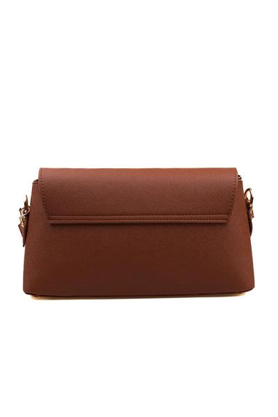 Armine Tan Plain Women's Medium Size Classic Handbag 347