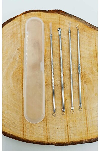 Sabuncu Hacı 4 Parça Celik Paslanmaz Çelik Sivilce Akne Siyah Nokta Temizleme...