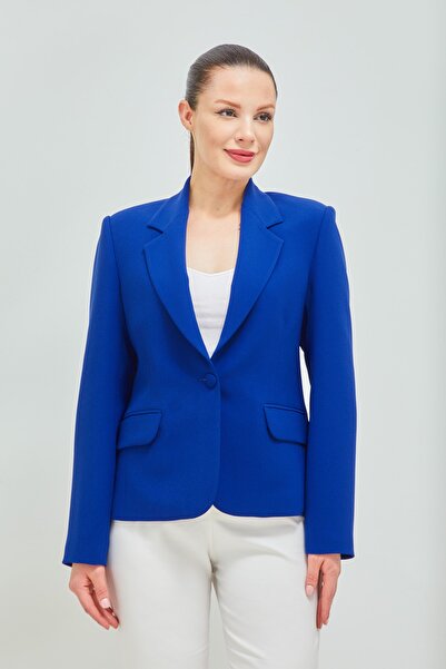 Fagi Γυναικείο αθλητικό μπουφάν με ένα κουμπί που εφαρμόζεται στη μέση