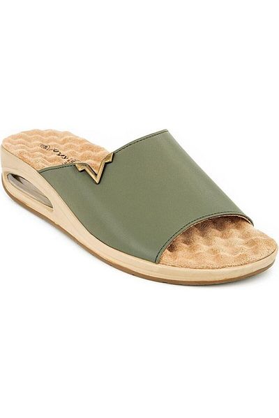 Muya Air Max Sole Purist Anatomical Women's Slippers - Khaki