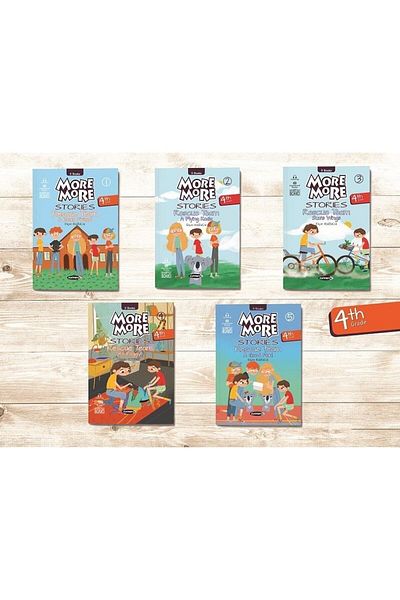 Kurmay Yayınları Kurmay Elt More and More Stories 4. Classroom Story Set 5 Books 01205 Champion Trial
