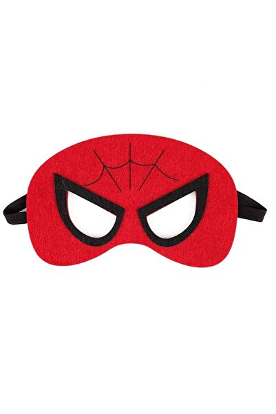 Schulzz Spiderman Örümcek Adam Lastikli Keçe Çocuk Maske