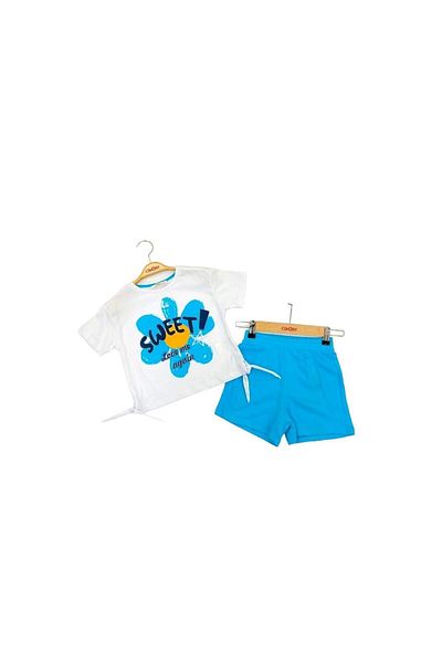 Çikoby Set pantaloni scurți confortabili din bumbac pentru fete