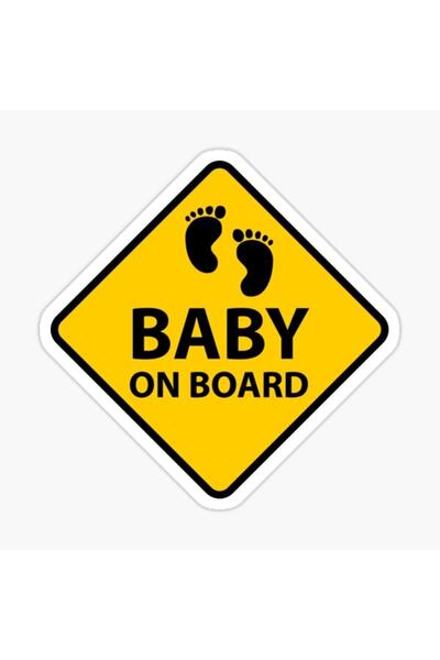 TSC Autocolant Baby On Board în mașină 19CM md3