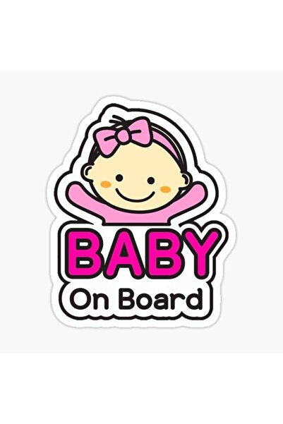 TSC Baby On Board There is a baby in the car Auto Sticker Sticker 19CM MD10