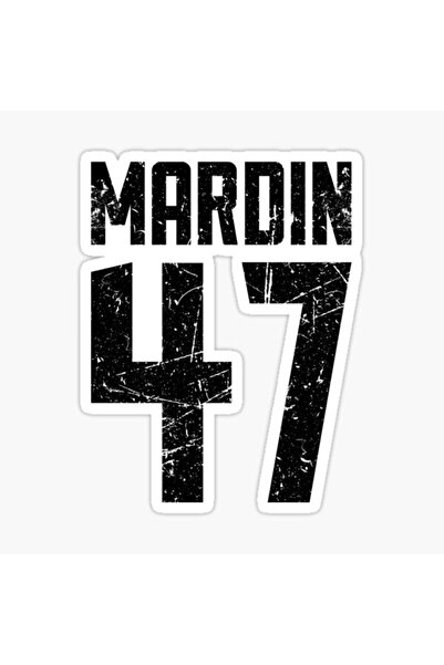 TSC 47 MARDIN Sticker Paste Auto Label 17cm