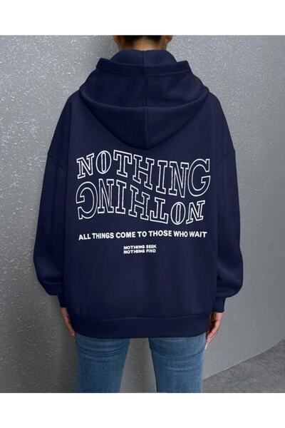 MOONBULL NOTHING BACK PRINT ΦΟΥΤΕΡ ΜΕ ΚΟΥΚΟΥΛΑ ΥΠΕΡΜΕΓΕΘΕΣ