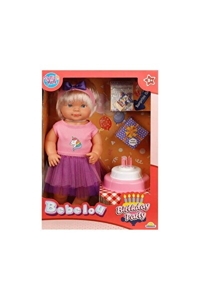 Sunman Bebelou Doğum Günü Pastalı Et Bebek Seti