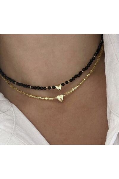 Uno Di Famiglia Crystal Glass Beaded Necklace, Necklace 1stQuality