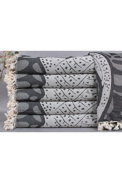 Kayra Export Pique Black Pique 230x250 Cm Cotton Pique Cotton Cover