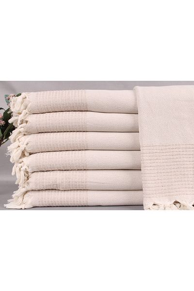 Kayra Export Pique Light Beige 230x240 Cm Cotton Pique Large Size Cover Bedspread Decorative Coverlet