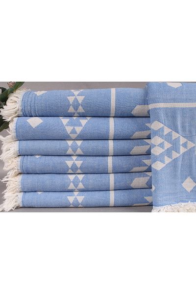 Kayra Export بطانية قطن بيكيه رفيعة مقاس 150x180 سم