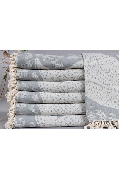 Kayra Export بطانية قطن بيكيه مقاس 230x250 سم