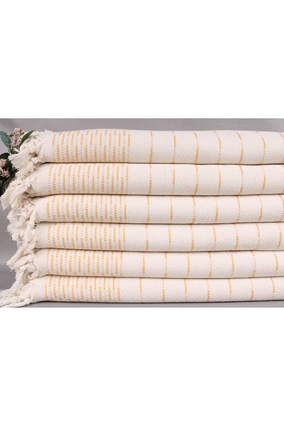 Kayra Export بيكيه الخردل 230x245 سم القطن بيكيه غطاء القطن غطاء السرير الزخرفية غطاء مقعد