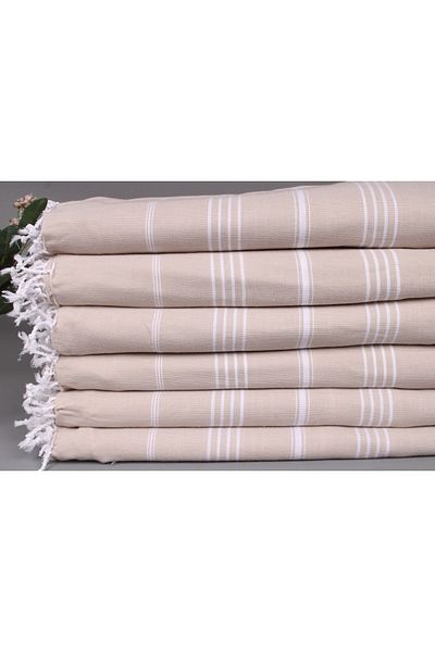 Kayra Export بطانية بيكيه بيج بيكيه 200x240 سم قطن رفيعة
