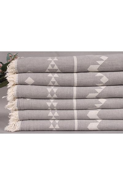 Kayra Export بطانية قطن بيكيه رفيعة مقاس 150x180 سم