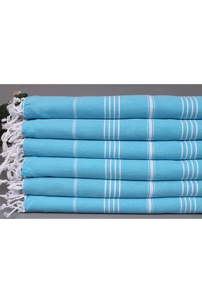 Kayra Export بيكيه تركواز 160x220 سم قطن بيكيه غطاء رقيق