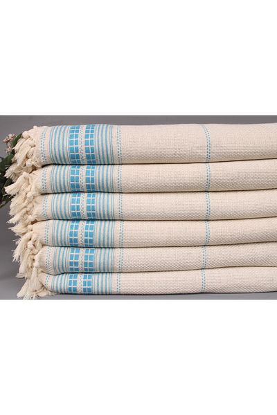 Kayra Export بيكيه 235x240 سم قطن بيكيه غطاء متعدد الأغراض مفرش سرير متوسط سميك
