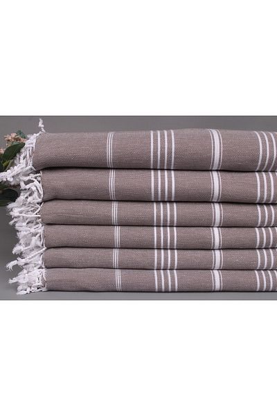 Kayra Export Pique Brown 160x220 Cm Cotton Pique Thin Blanket