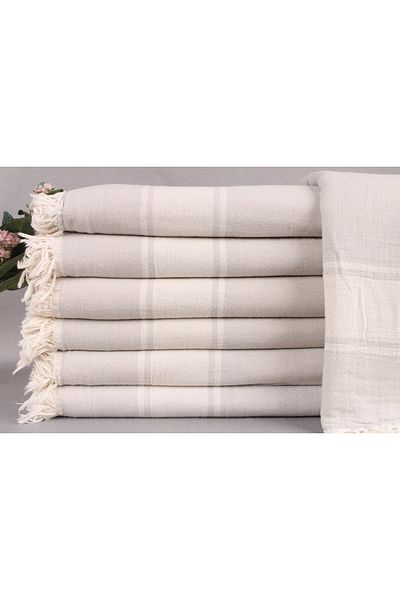 Kayra Export Pique Light Gray 150x180 Cm Cotton Pique Cotton Cover