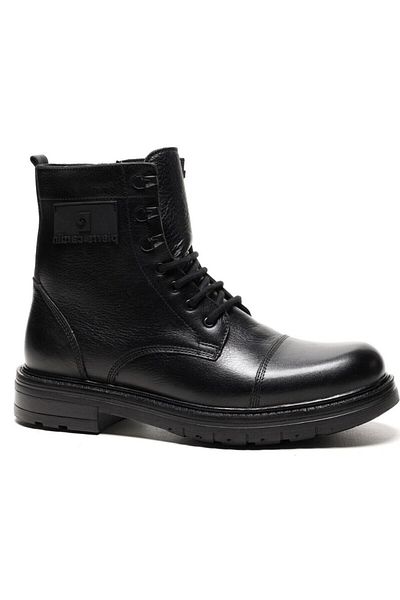 Pierre Cardin 381800   Ανδρικές μαύρες χειμερινές μπότες με φερμουάρ