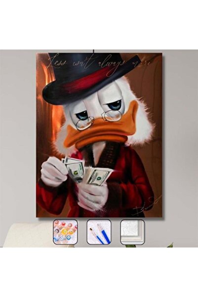 Genel Markalar Sayılarla Boyama Seti Kasnaklı Havalı Ördek 40 X 50 Cm