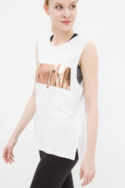 Koton Women's White Undershirt 6YAK32765YK