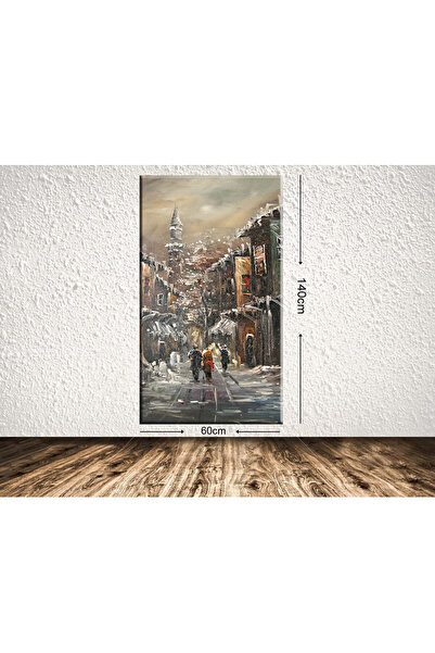 Tablo Center Dev Boyut Manzara Kanvas Tablo 60x140cm