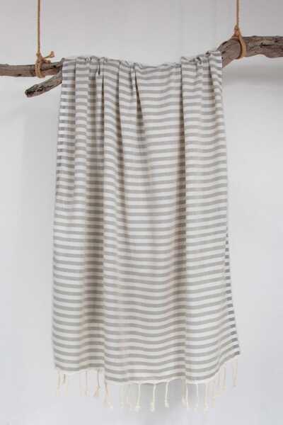 Bedinn Пештемал Атлас Сірий Pst362