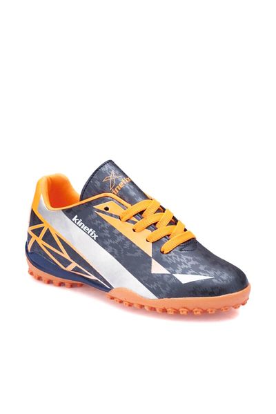 Kinetix ADONIS TURF Navy Blue Gray NEON ORANGE Boys' Astroturf Field Shoes100299912